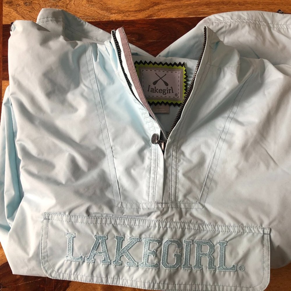 Lakegirl wind runner jacket, size medium